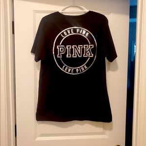 VS pink tee